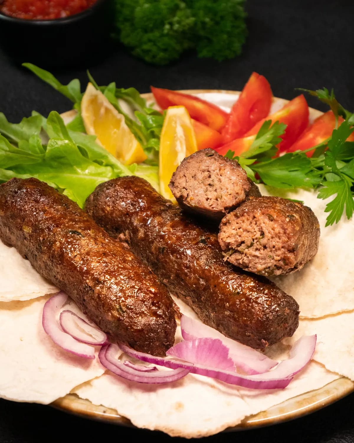 Beef Lyulya kebab (no pork)
