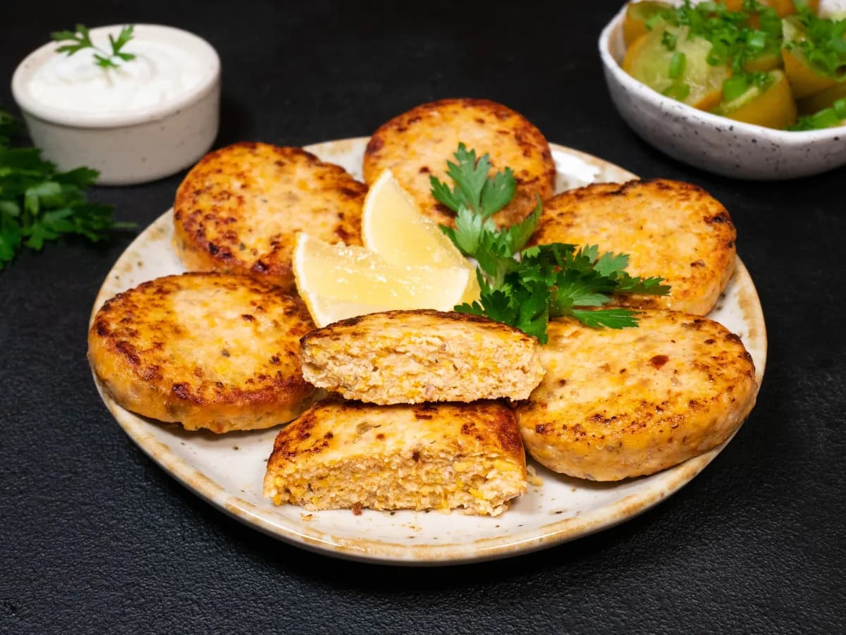 Salmon cutlets