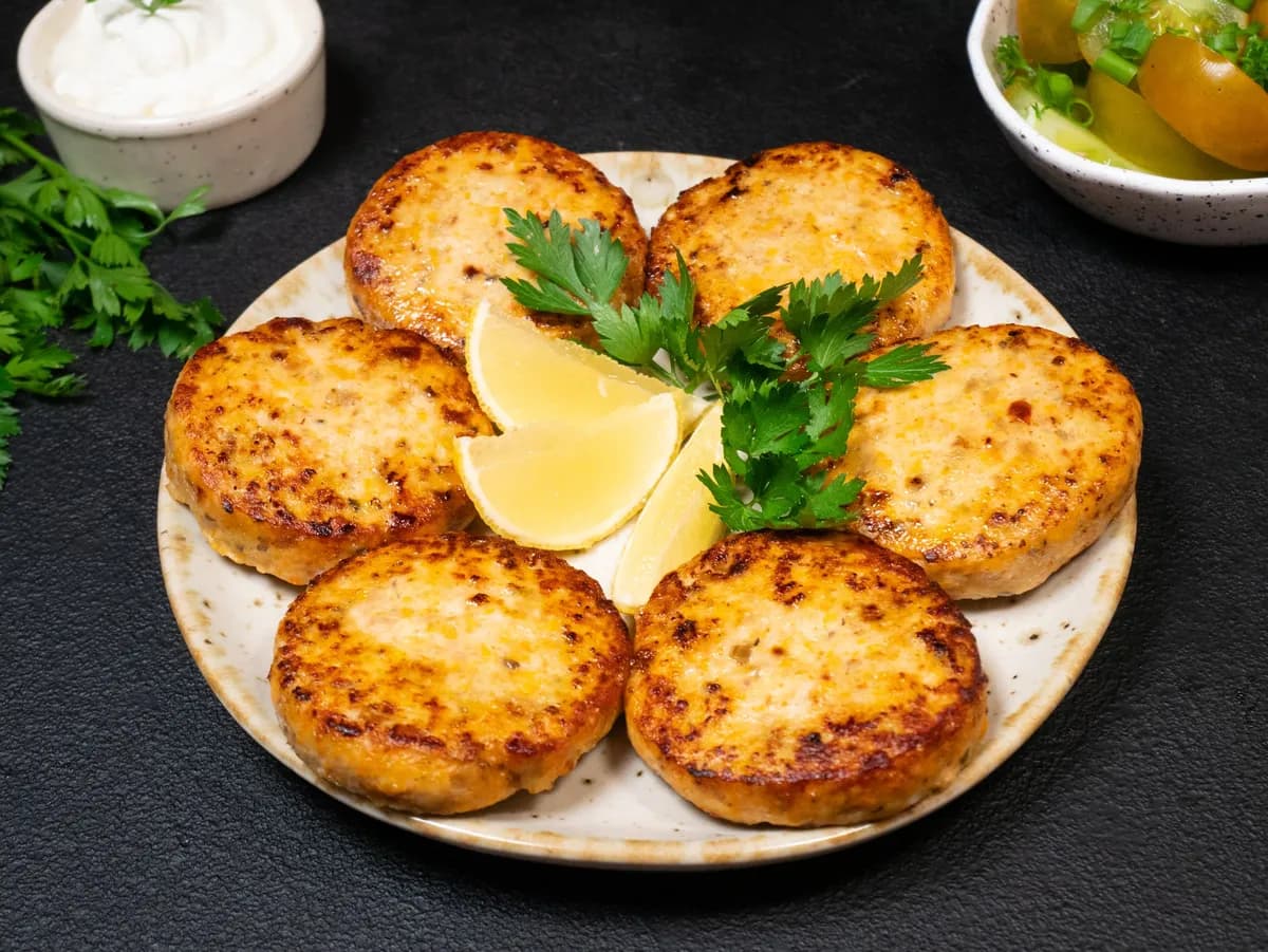 Salmon cutlets