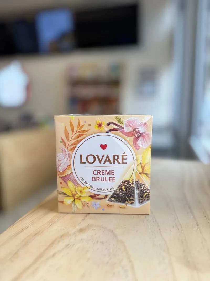 Tea Lovare “Creme Brulee tea”