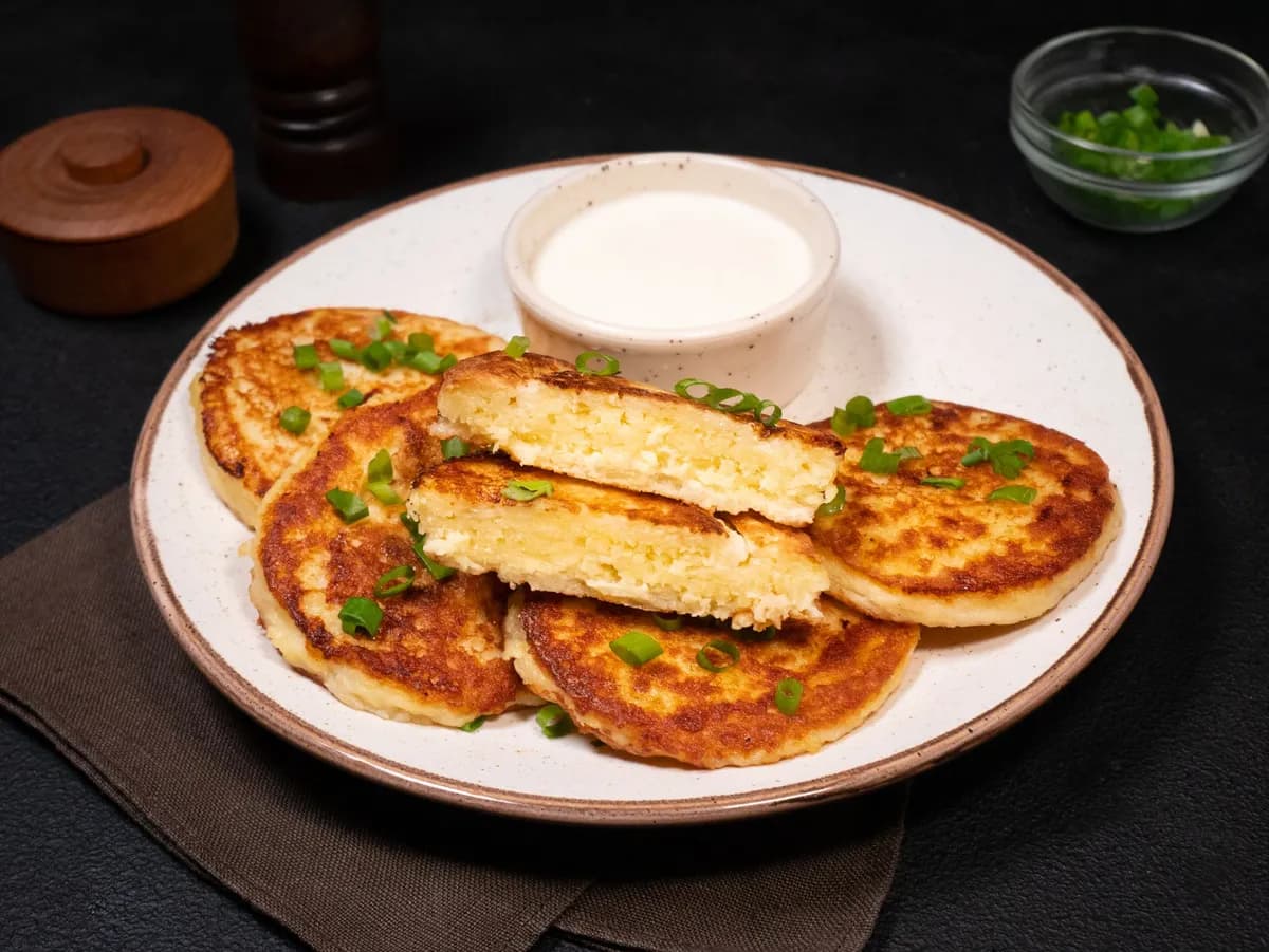 Potato fritters (Deruny)