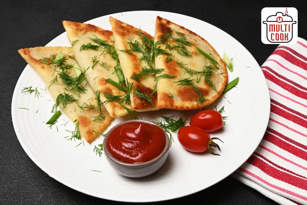 Pork chebureki