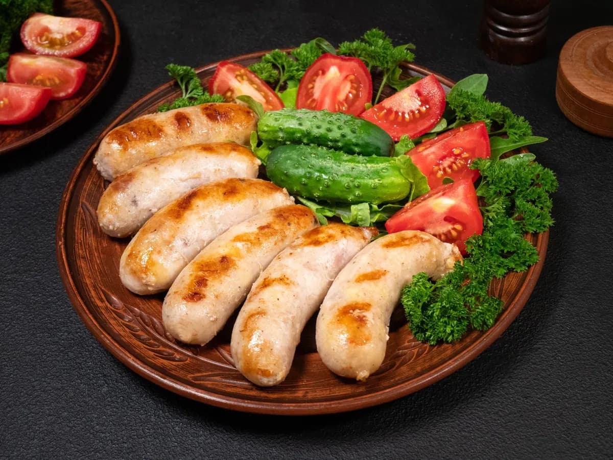 Grilled Chicken &amp; Cheese Sausage