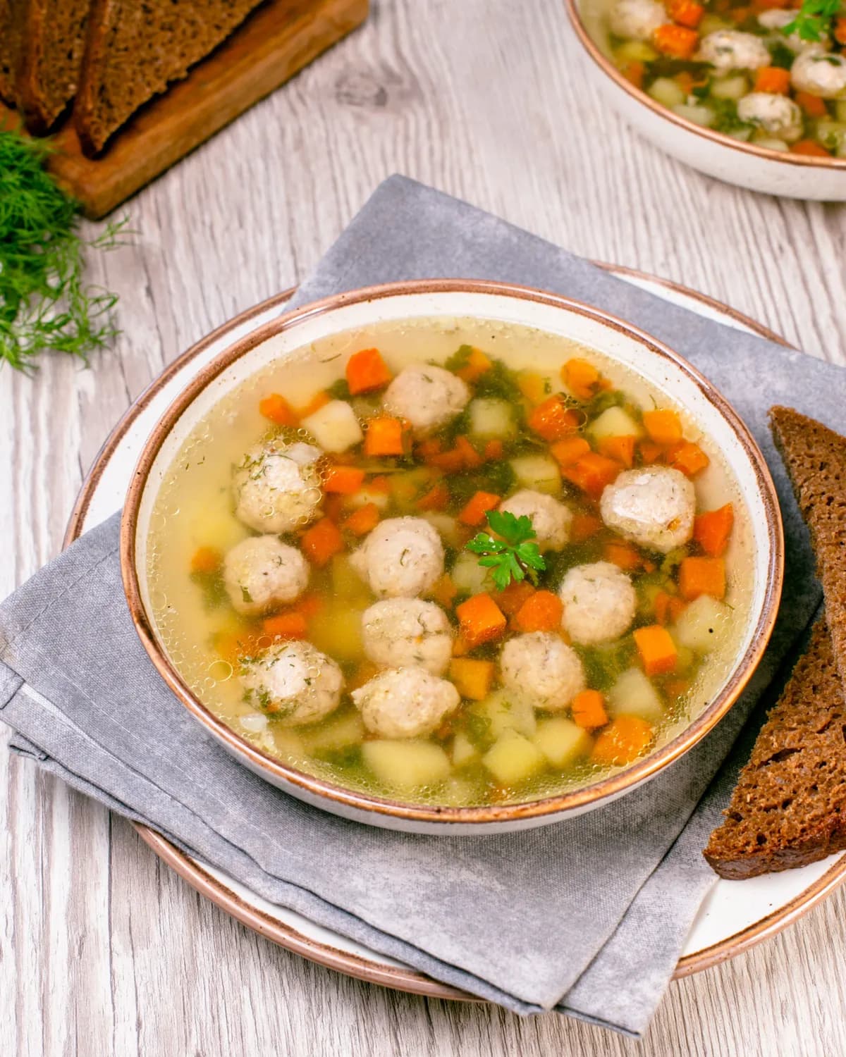 Meatball soup