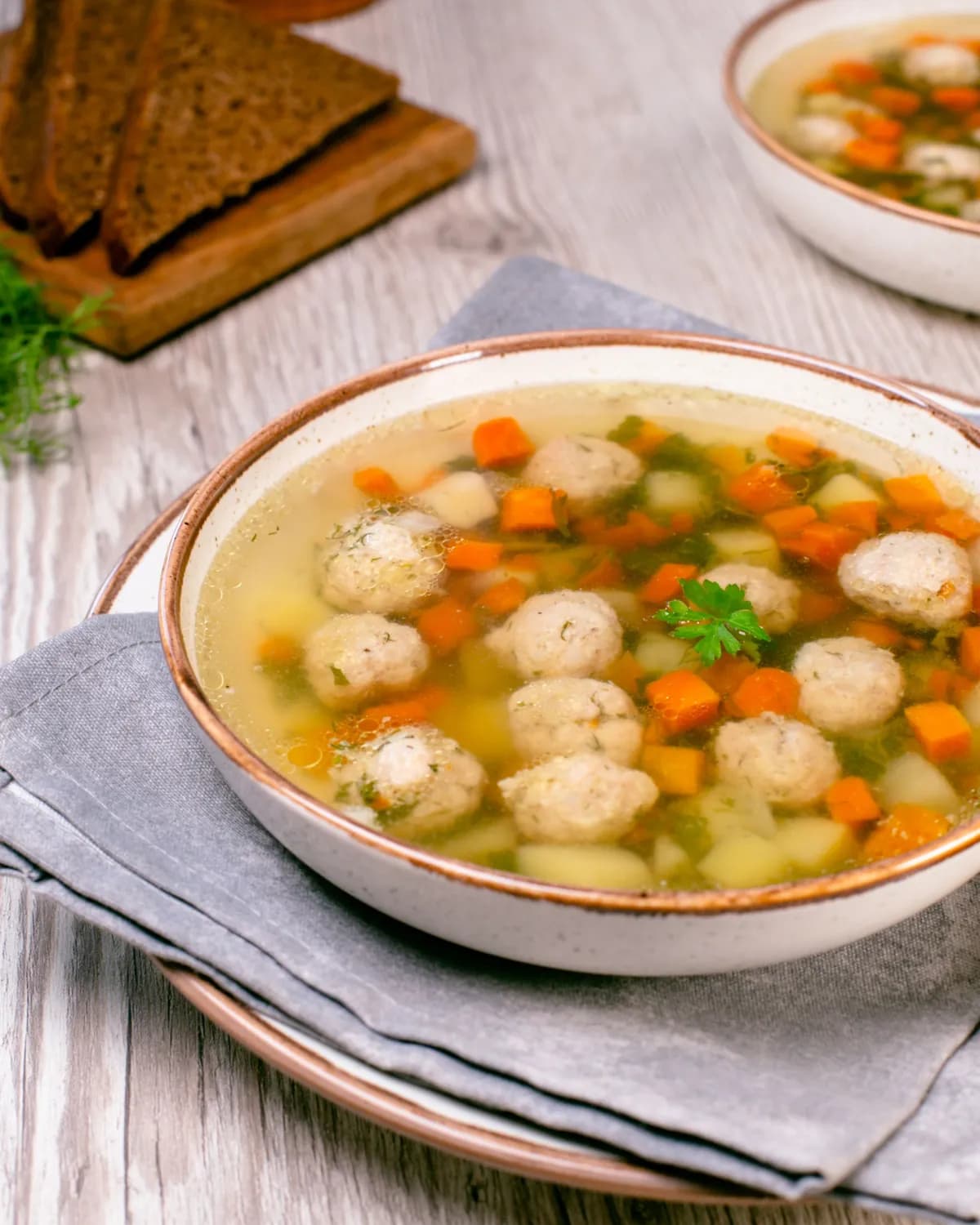 Meatball soup