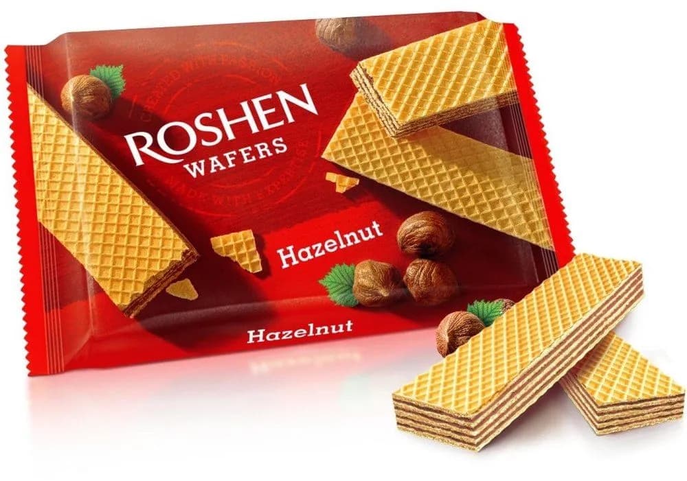 "Roshen" Wafers Hazelnut