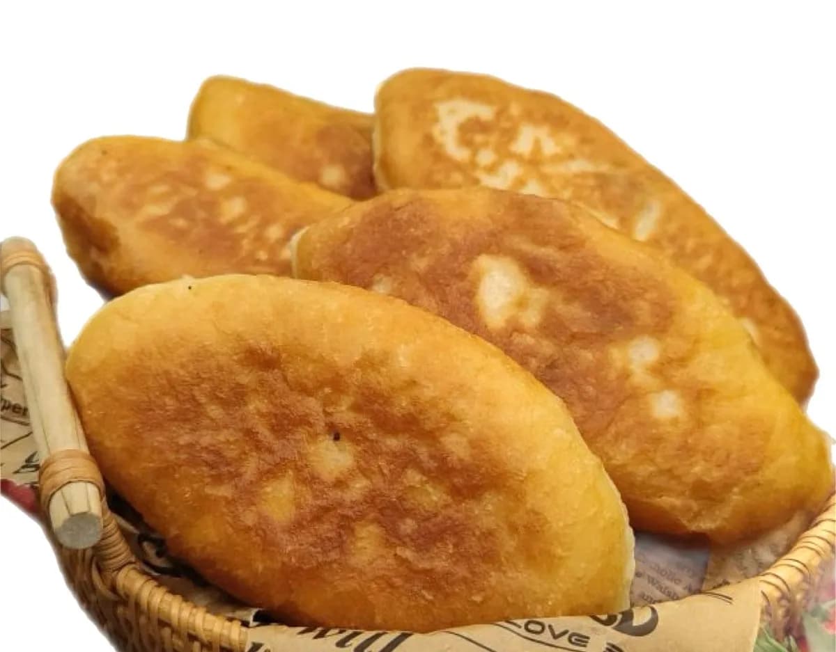 Hot Piroshki With Cabbage