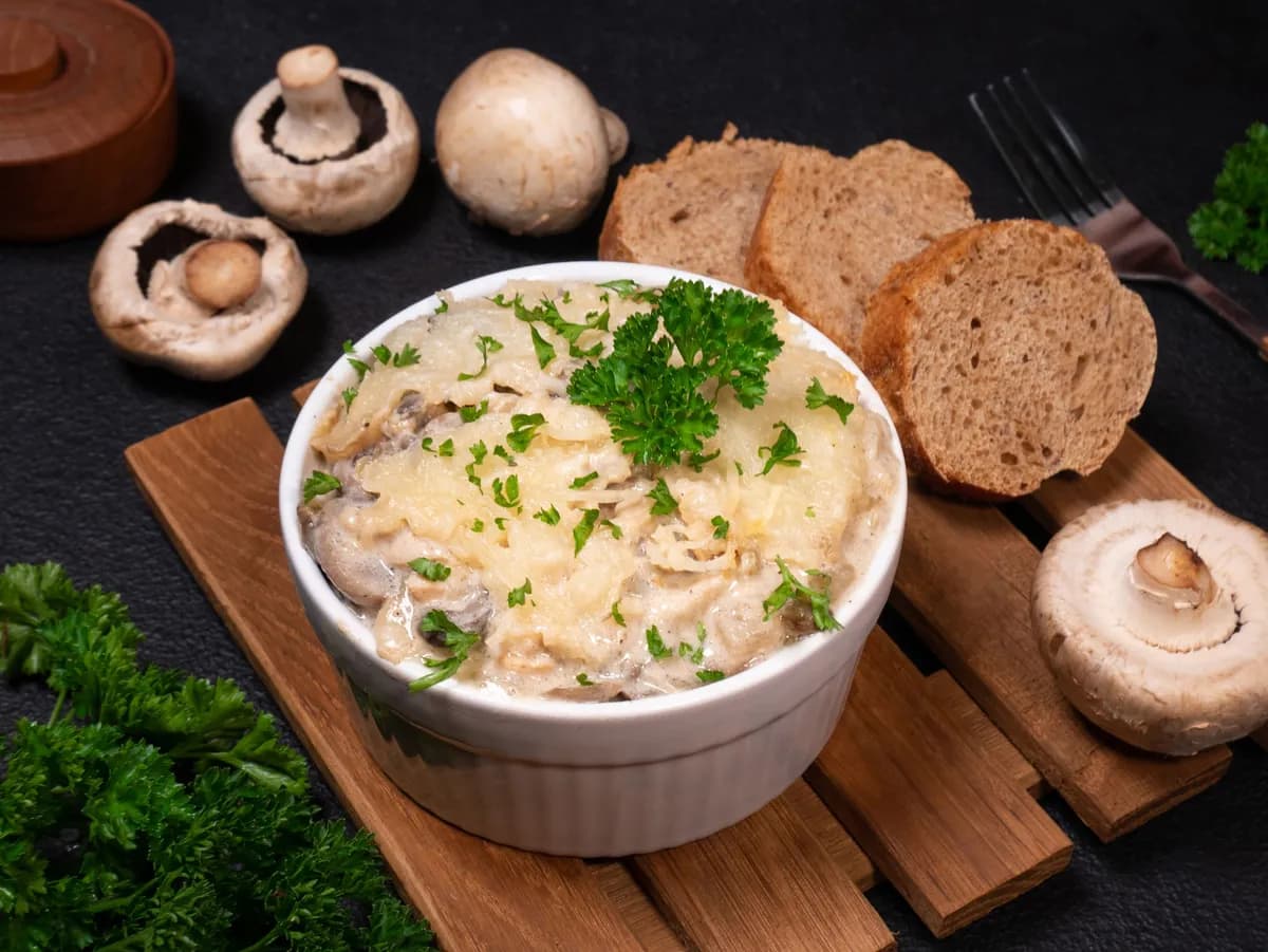 Frozen Chicken And Mushroom Julienne