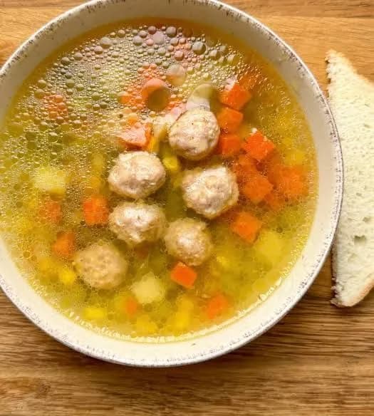 Hot Soup with Meatballs 1 Portion