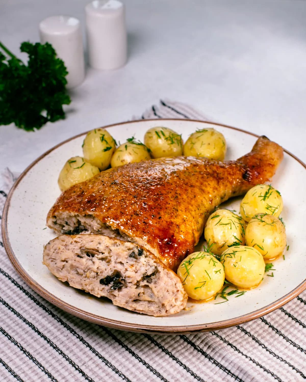 Frozen Stuffed Chicken Thighs