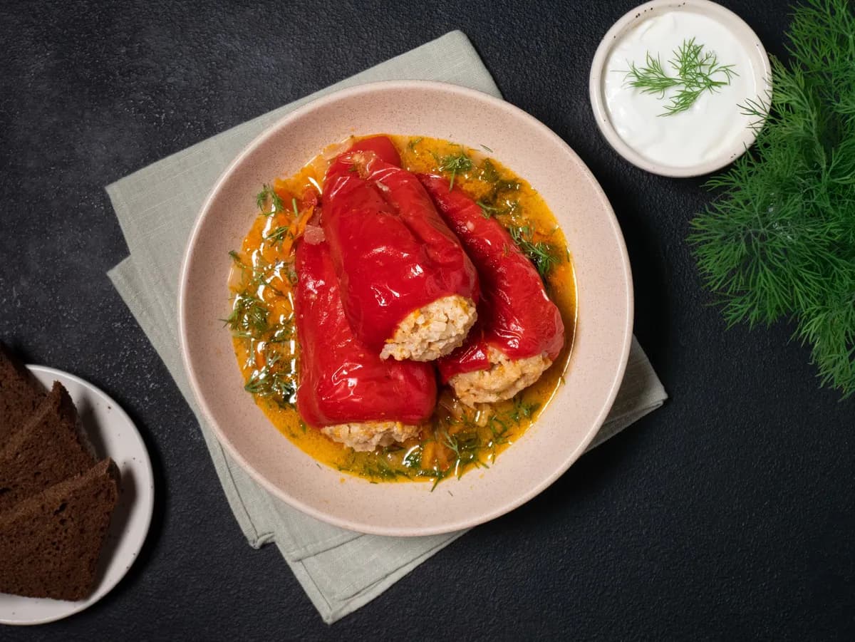 Frozen Meat Stuffed Peppers