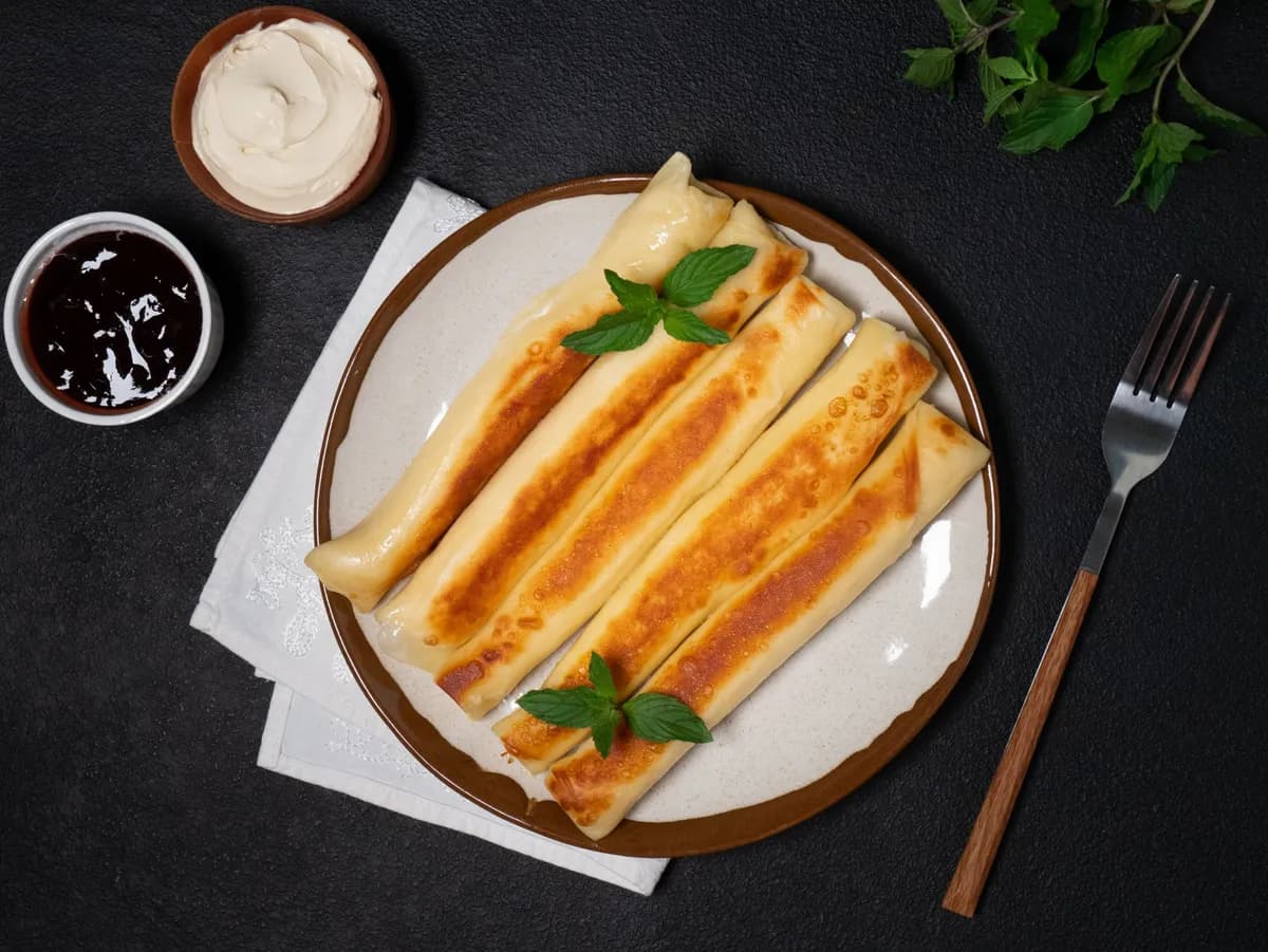 Frozen Sweet Cheese Crepes
