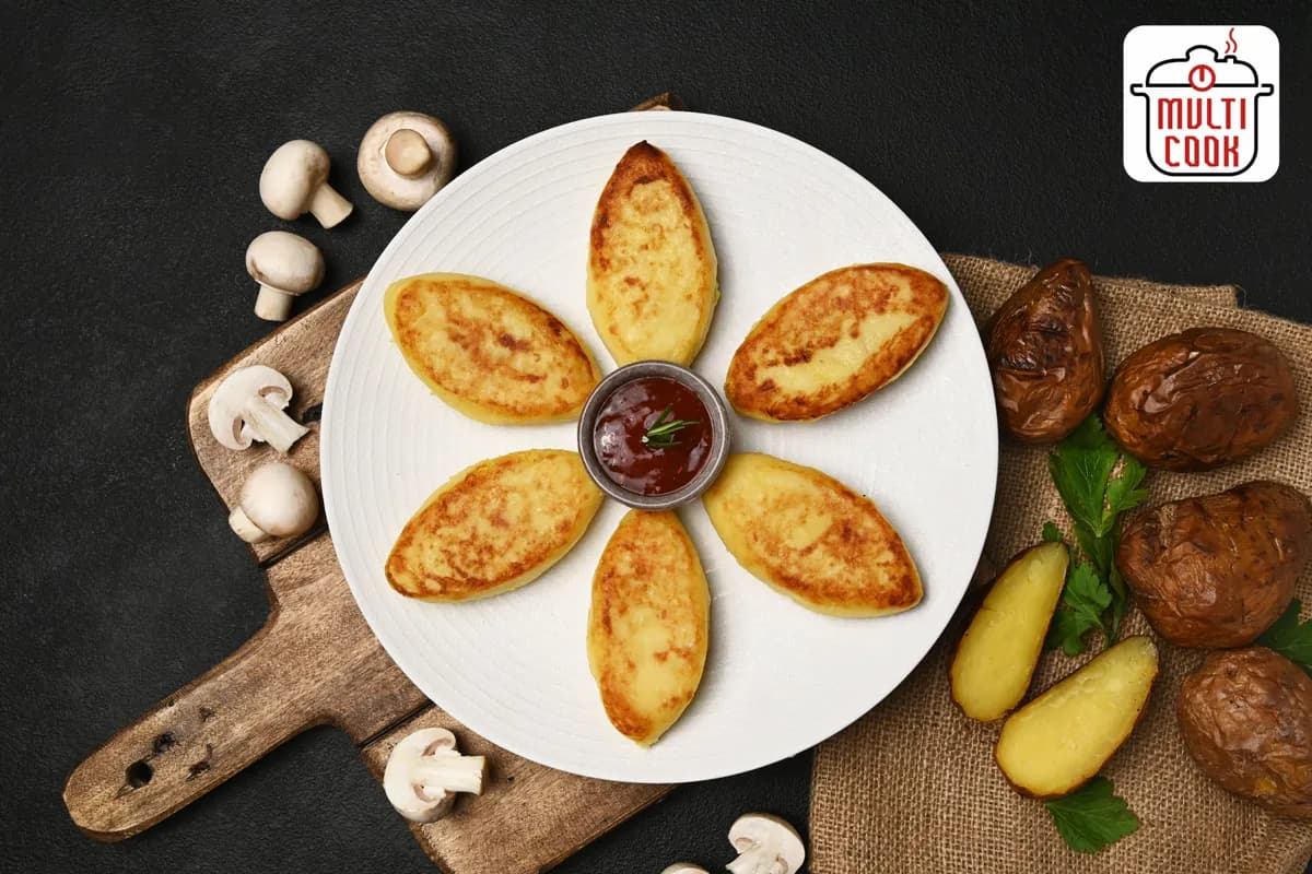 Frozen Potato Zrazy with Mushrooms