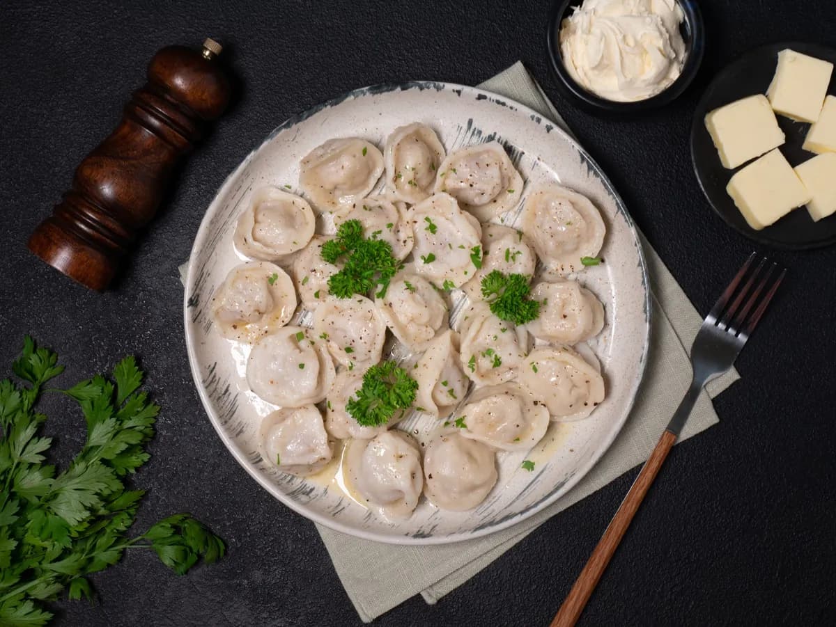 Frozen Chicken and Pork Dumplings