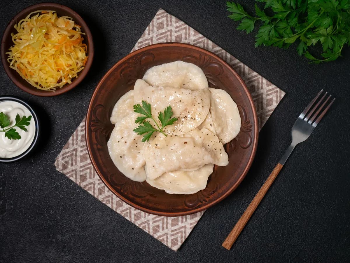 Frozen Cabbage Pierogy