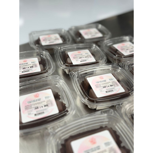 Glazed Cheese Bars with Salted Caramel