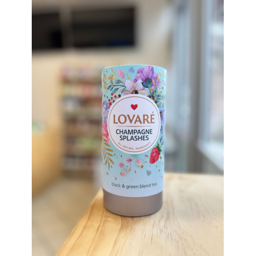 Tea Lovare “Champagne splashes tea” – Drinks and Tea