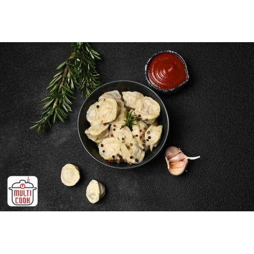 Chicken and pork pelmeni (meat dumplings) – Dumplings (pelmeni)
