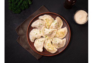 Meat pierogy (varenyky)