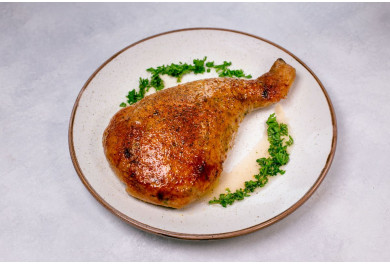 Stuffed chicken thighs