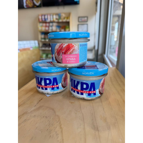 Atlantic Fish Caviar with Crab Flavor "Norven"