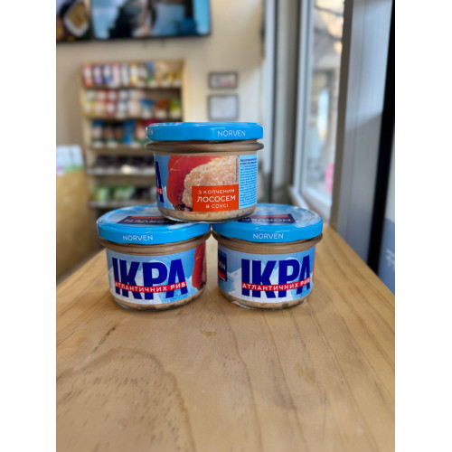 Atlantic Fish Caviar with Smoked Salmon Flavor "Norven"